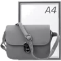 Женская сумка-сэтчел Valiria Fashion серая (4DETBI-924-9): Застежка Механическая