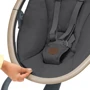 Кресло-качалка Maxi-Cosi Cassia Beyond Graphite ECO (2840043110): Дополнительные удобства Съемный чехол, Звуковое сопровождение, Изменение наклона, регулируемая спинка, Ремни безопасности, блок с музыкой