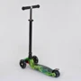 Самокат трехколесный MAXI "Best Scooter" пластмассовый, трубка руля алюминиевая Green/Black (74315): Максимальная допустимая нагрузка, кг 60