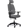 Офисное кресло Mealux Leo Air Dark Grey (Y-543 KBG): Тип для персонала