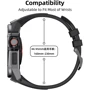 Аксесуар для Watch Rubber TPU with Stainless Steel Case Black/Grey (FLS181113) для Apple Watch 44/45/49mm Ultra: Виробник Lunatik