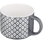 Кружка Ardesto Weaving E фарфор 330 мл Бело-черный (AR3473E)