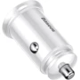 Зарядний пристрій Baseus USB Car Charger 2xUSB Mini Quick Charge 3.0 White (CCALL-YD02): Кабель в комплекті Відсутнє