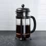Френч-пресс Bodum Java 1 л черный (1908-01): Материал Сталь, Стекло, Пластик