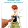 Кукла Disney Princess Frozen принцесса Анна Холодное сердце (поет на английском) (HLW56) фото 4