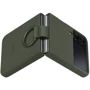 Чехол для телефонов Samsung Silicone Cover with Ring Khaki (EF-PF721TGEGUA) for Samsung F721 Galaxy Flip 4: Пленка в комплекте нет