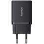 Зарядное устройство Baseus Wall Charger USB-C+USB Cube Fast Charger 20W Cluster Black (P10111403113-00): Сила тока 2.4А и более
