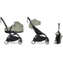 Шасі чорне Babyzen YOYO² з люлькою Bassinet (без дощовика) Olive/Оливковий (BZ10109-02/595411/595511): Тип коляски Универсальная коляска (2-в-1)
