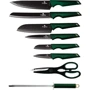 Набор кухонных ножей Berlinger Haus Emerald Collection 8 предметов (BH 2690): Метериал лезвия Нержавеющая сталь