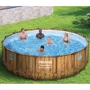 Бассейн Bestway каркасный 488-122 см 19480 л (56725) (фильтр-насос, лестница, тент, окно 4 шт) фото 2