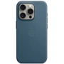 Чехол для iPhone Apple for iPhone 15 Pro FineWoven Case with MagSafe Pacific Blue (MT4Q3) 