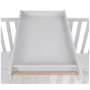 Кровать Tutti Bambini Rio с пеленатором и матрасом Deluxe Eco Fibre 70х140 см (211030/7235.01): Материал дерево