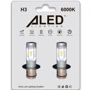 Светодиодные лампы ALed H3 6000K 15W H3A01 (2шт): Цветовая температура, K 6000