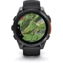 Смарт-часы Garmin Fenix 8 AMOLED 47mm Slate Grey with Black Silicone Band (010-02904-00): Особенности Бесконтактная оплата, Большой экран, Влагозащищенные, Металлический корпус, Фонарик, Компас, Барометр, Термометр, Тактические, Встроенный микрофон, Динамик (громкая связь), Функция звонка