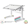 Детский стол Mealux Ergowood M Multicolor TG Energy (BD-800 TG/MC Energy)