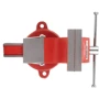 Тиски слюсарні поворотні 100 мм економ Intertool HT-0080 фото 5