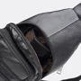 Мужская сумка-слинг Keizer черная (K1086bl-black): Тип ручки Плечевой ремень, Без ручки