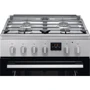 Плита комбинированная Electrolux LKK640201X: Тип варочной поверхности газовая