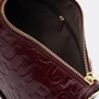 Женская сумка кросс боди Keizer бордовая (K19063w-burgundy): Фактура Тиснение