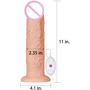 Реалистичный вибратор LoveToy Realistic Long Vibrating Dildo Flesh 11''