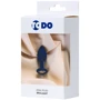 Анальная пробка ToDo Anal Plug Brilliant (синяя)