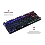 Клавиатура Motospeed K82 RGB USB ENG, UKR, RUS Outemu Blue (mtk82mb): Тип клавиатуры игровая