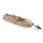 Анальная пробка S с хвостом BOSS of TOYS Boss Series - Fox TAIL Brown XL, BS6400098