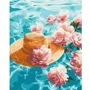 Картина по номерам Brushme Водные пионы 40х50 см (BS54087)