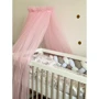 Балдахин Twins Air розовый (1010-TA-08): Размер для кроваток 120x60см