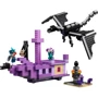 Конструктор LEGO Minecraft Дракон Энду и Корабль Края (21264): Количество деталей, шт. 657