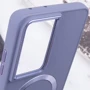 Чехол для телефонов TPU Case Bonbon Metal Style with MagSafe Lavender for Samsung S908 Galaxy S22 Ultra: Цвет серый