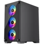 Корпус 1stPlayer X2-M-4F2(AP) Black: Назначение игровой