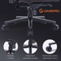 Игрово кресло Gamepro GC900DB Size XL Fabric Black фото 18