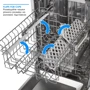 Встраиваемая посудомоечная машина Eleyus DWB 45025: Размеры 87x44.8x57 см (ВхШхГ)