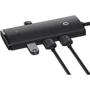 Адаптер Baseus Adapter Lite Series USB-C to 4хUSB3.0+USB-C Black (WKQX030301): Дополнительные разъемы USB-C