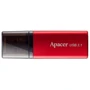 USB-флешка Apacer AH25B 64GB USB 3.1 Red (AP64GAH25BR-1): Объем памяти 64 GB