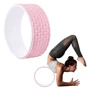Інший аксесуар Колесо для йоги та фітнесу Springos Dharma YG0019 Pink/White фото 4