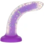 Светящийся в темноте фаллоимитатор ADDICTION Rave 8″ Glow in the Dark Dildo Purple Confetti