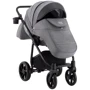 Коляска 2 в 1 Adamex Hybryd Plus BR240 графит - черная кожа (выдавленная точка) (623684): Материал колес полиуретан