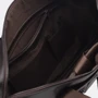 Мужская сумка мессенджер Borsa Leather коричневая (K18612-brown): Фактура Матовая, Зернистая