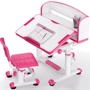 Комплект Mealux Evo-kids (стул+стол+полка) (BD-10 PN) Pink