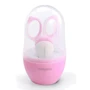 Косметичний набір BabyOno для догляду за нігтями Пилочка Ножиці Щипчики Рожевий (398/02) фото 2