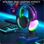 Навушники Aula S505 RGB Transparent Black фото 5