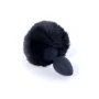Анальная пробка BOSS Series Exclusivity Silicon Plug Bunny Tail Black