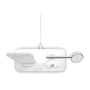 Док-станція Zens Dock Stand Dual Wireless Charger 10W with USB White (ZEDC07W/00) for Apple iPhone, Apple Watch and Apple AirPods фото 1