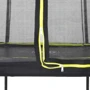 Батут EXIT Silhouette с защитной сеткой прямоугольный 214x305см чёрный на ножках: Максимальный вес пользователя, кг 120