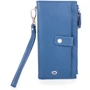 Жіночий гаманець ST Leather Accessories синій (NST420-light-blue): Країна виробник Україна