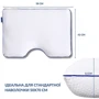 Подушка IDEIA Memory Foam ортопедическая контурная 58х42х13 см (2200004315546) фото 6