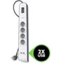 Сетевой фильтр Belkin BSV401vf2M: Тип подключения фильтра Евровилка