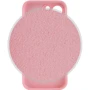 Чехол для iPhone Mobile Case Silicone Case Full Camera Protective Light Pink for iPhone 15 Pro Max: Материалы Силикон